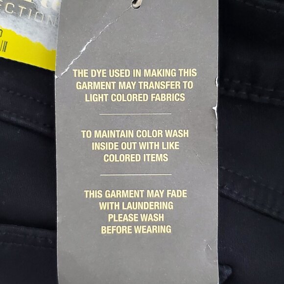 Natural Reflections Fleece Lined Relaxed Straight Leg Jeans NEW NWT Size 10 - Picture 15 of 16